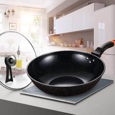 Korean medical stone nonstick skillet FRY PAN induction