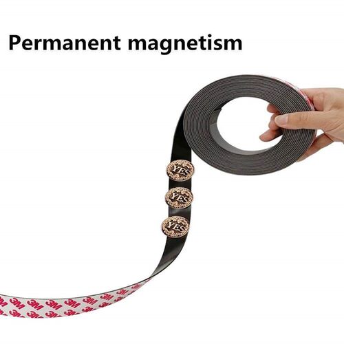 Strong Flexible Magnet Strip Self Adhesive Magnetic Tape 2M