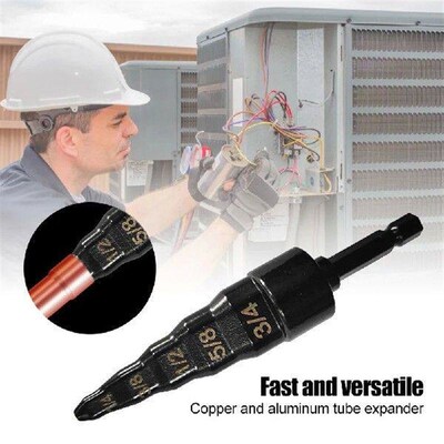5 in 1 Swaging Drill Bit Set with 1/4 3/8 1/2 5/8 3/4