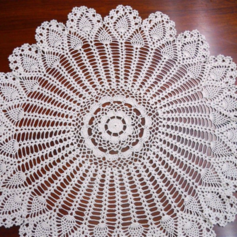手勾钩织 蕾丝镂空花边棉线桌布 餐垫 家居布艺 电视柜钢琴盖布,居家布艺,桌布,淘宝优惠券,粉丝福利购,淘宝优惠卷