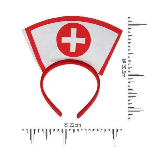 Halloween Nurse Uniform Set Headband万圣节护士制服套装发箍