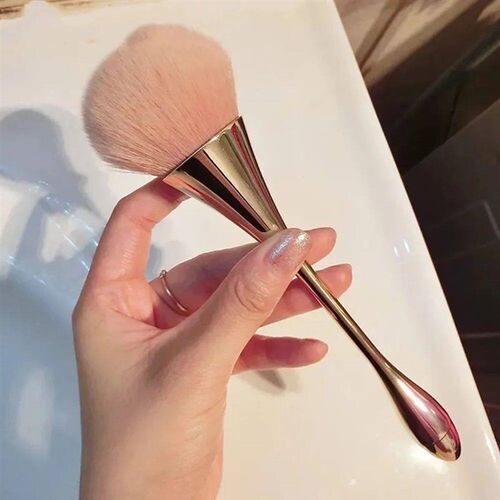 1pc Glitter Powder Professional Brush Big Size Soft Fluffy N