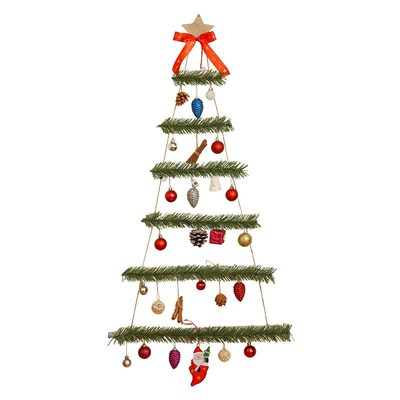 Wall glowing Christmas tree DIY ornaments pendants gift
