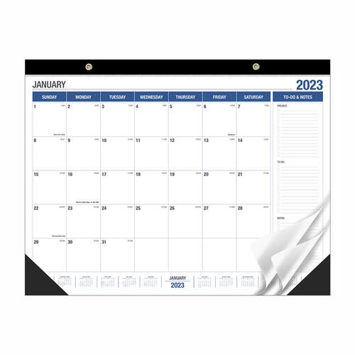 2024 English wall calendar monthly weekly planner agenda