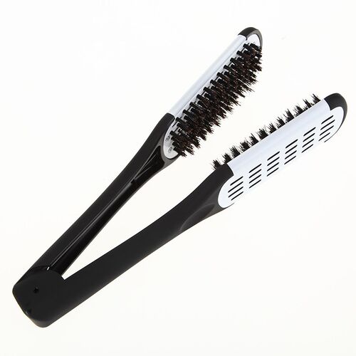 Pro Hairdressing Straightener Nylon Hair Straightening Doubl