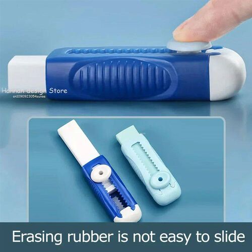 Penil Eraser Useful Labor-saving Push Pull Rubber Creative W