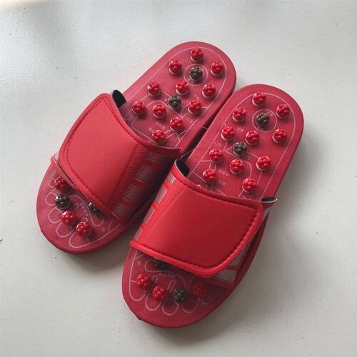 Health Care Sole Acupoint Sandals Anti-slip Shoes Foot Massa