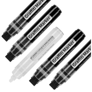 Marker 15mm Wide Tip Large Acrylic Paint Pens for Drawing DI
