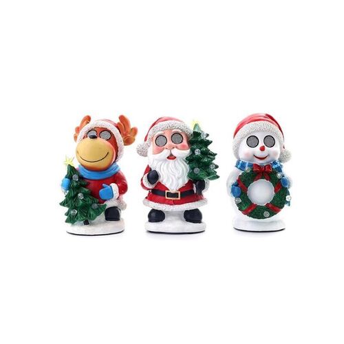 Xmas Santa Music Box: Light-Up Ornament & Kids Present