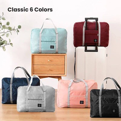 Foldable Travel Duffel Bag for Airlines Carry on Bag for Wom