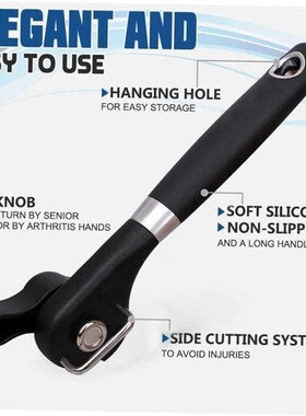 Safe Cut Can Opener Manual Corkscrew Bottle Opener