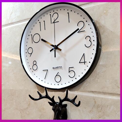 Inch silent wall clock quartz clock 英寸静音挂钟石英钟