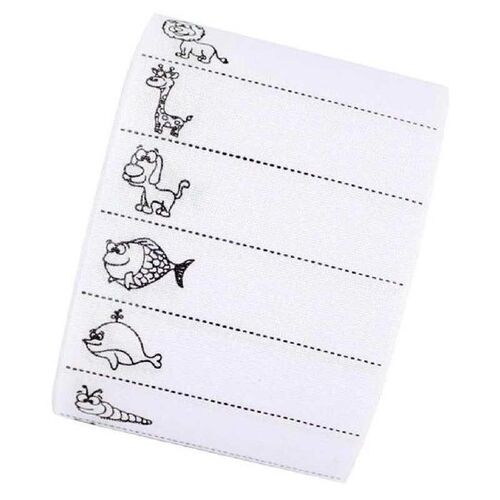 100 Pieces Custom Sew on Name Tag Clothing Label Garment