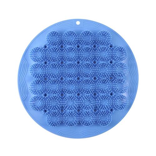 Back Scrubber Shower Brush Lazy Back Scrub Pad Wall Suction
