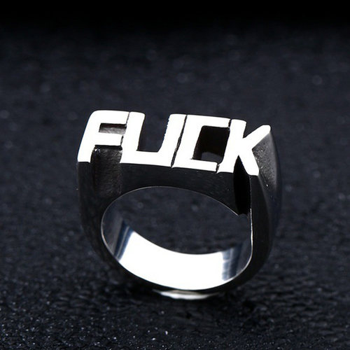 Endless Fashion Letter Ring Rings For women Wedding Custom L