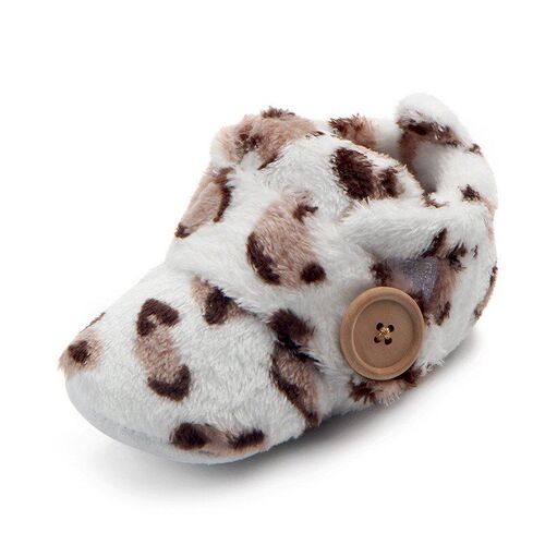 Baby Shoes for 01 Year Old Soft Cloth Sole Warm Cotton Shoes