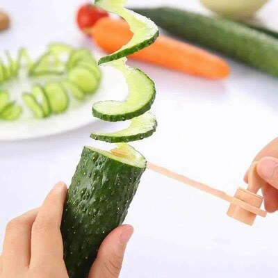 1PC Potato Spiral Hand Cucumber Cutter CrotSpiralizer Spir