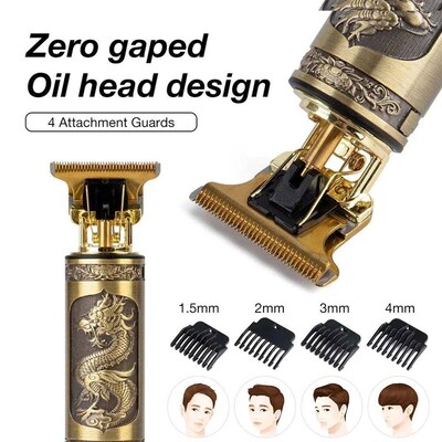 Vintage T9 Cordless Professional Hair Clippers Electric Trim