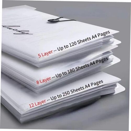A4 file folder pockets layer jackets document  expanding