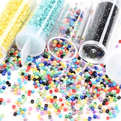 1200pcs Japanese Glass Seed Beads Uniform 2mm SeedBeads For