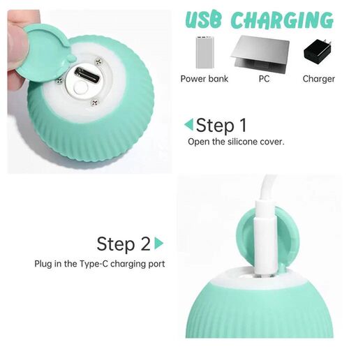 Smart Cat Toys Automatic Rolling Ball Electric Cat Toys Inte