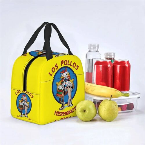 Breaking Bad Lunch Box Cooler Thermal Insulated Los Pollos H
