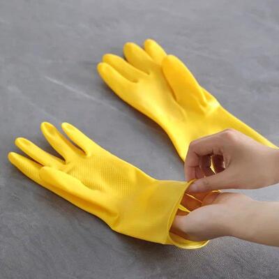 1/3/5/10PCS Rubber Gloves Washing Dishes Waterproof Thickene