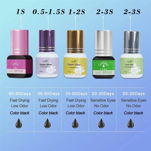 Eyelash Extension Glue 0.5-1 Sec Fast Dry Individual Lashes