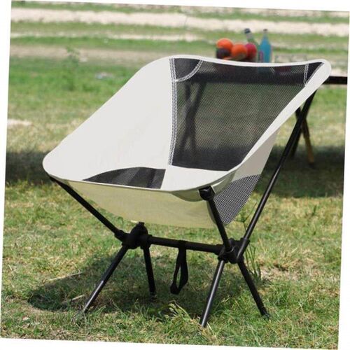 Outdoor portable folding chair Moon back camping space chair
