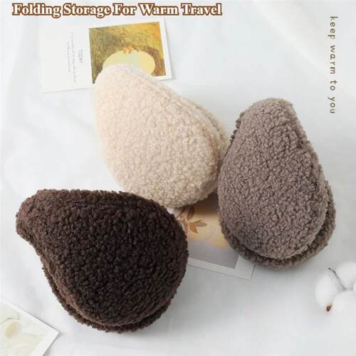 Windproof Earmuffs Unisex Ear Warm Protector Thicken Plush W