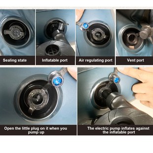 New Travel Camping Air Mattress Airbed Inflatable充气床垫