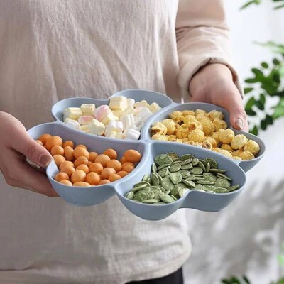 Candy Plate Dried fruit plate Fruit basket Heart-shaped frui