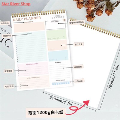Schedule Book The Notebook Hourly Planner Daily Spiral Notep