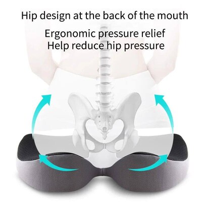 Cushion Non Slip Orthopedic Memory Foam Prostate Cushion for