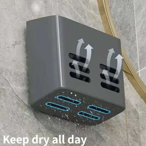 Bathroom Shelf Makeup Storage Organizer No Drill Toiletries