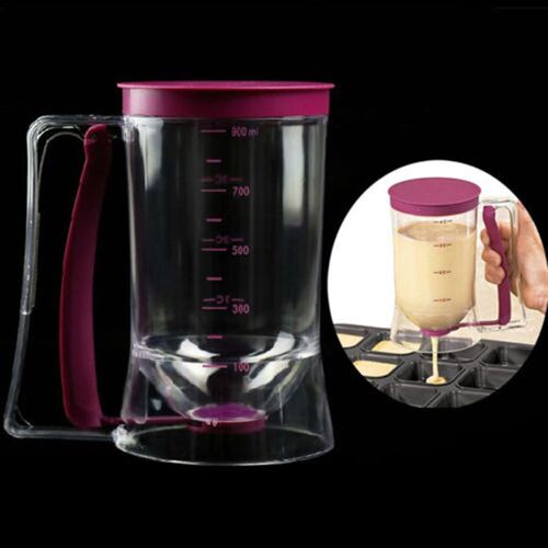 Cupcake Pancake Dough Batter Dispenser Muffin Helper Mix Pas