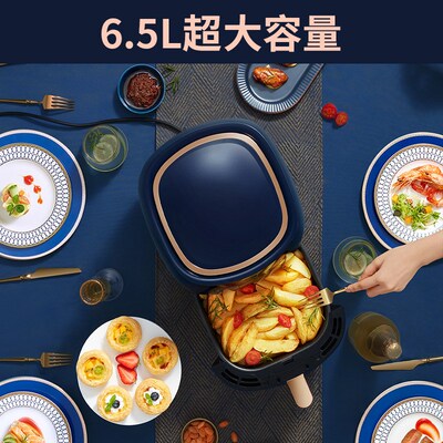 6.5L Electric Air Fryer Oven pizza Baking Oil French fries