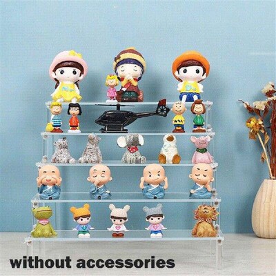 Clear Acrylic Display Stand For Figures Cupcake Shelf