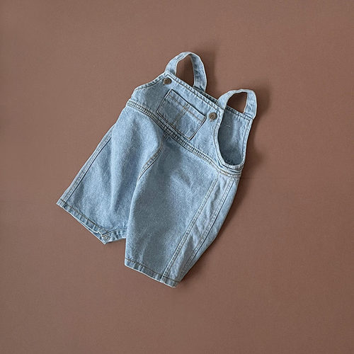 MILANCEL 2022 New Baby Overalls Toddler Girls Denim Jumpsuit