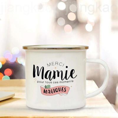 Thank You Grandma for All These Magical Moments Print Enamel