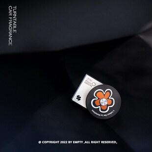 TITA Turntable 唱片机车载香薰 出风口旋转香片 车内装饰摆件