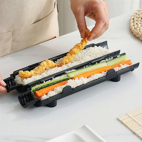 Quick Sushi Maker Bazooka Roller Rice Mold Vegetable Meat Ro