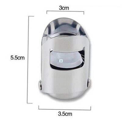 Stainless Steel Champagne Wine Bottle Stopper Portable Seale