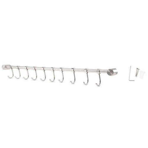 Kitchen Rail Rack Wall Mounted Utensil Hanging Rack