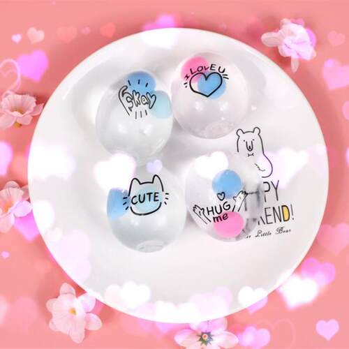 Funky Egg Splat Ball Squishy Toys Stress Relief Eggs Yolk