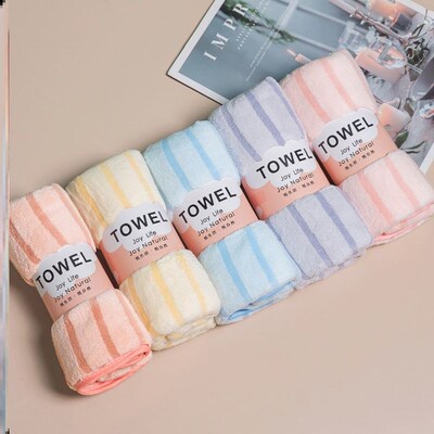 Thickened towel, soft non-shedding children face wash towel