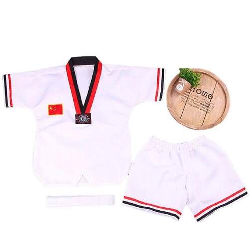 Taekwondo Uniform Replacement Solid Color Breathable Sweat