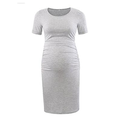 New short sleeved maternity dress summer Women skirt洋装女