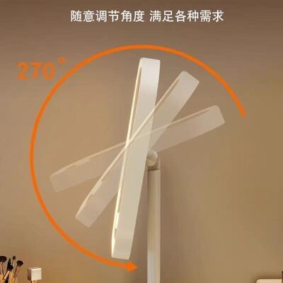 LED makeup mirror with lamp desktop fill light small mirror