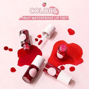 Fruit Juice Lip Tint Non-stick Cup Liquid Lipstick And Blush